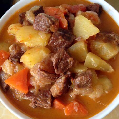 家常菜土豆炖牛肉