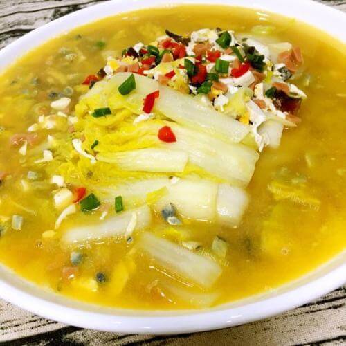 白领健康美食：上汤娃娃菜