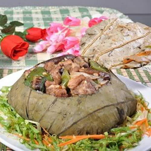 易做的八宝荷叶包饭