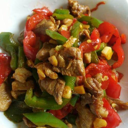 家常菜辣椒炒肉