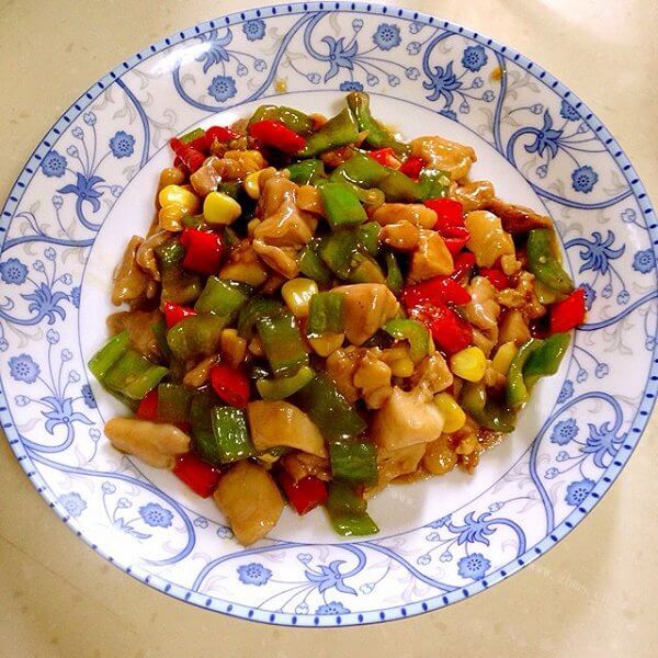 酸辣鸡丁