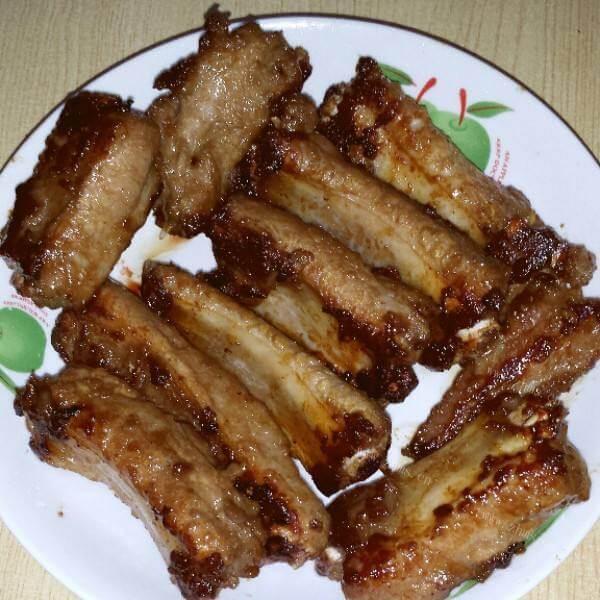 好吃蒜香味骨