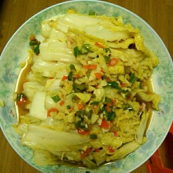 自制凉拌娃娃菜