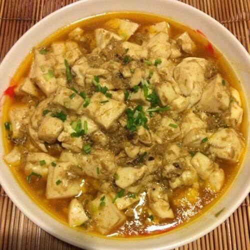 家庭版蟹粉豆腐
