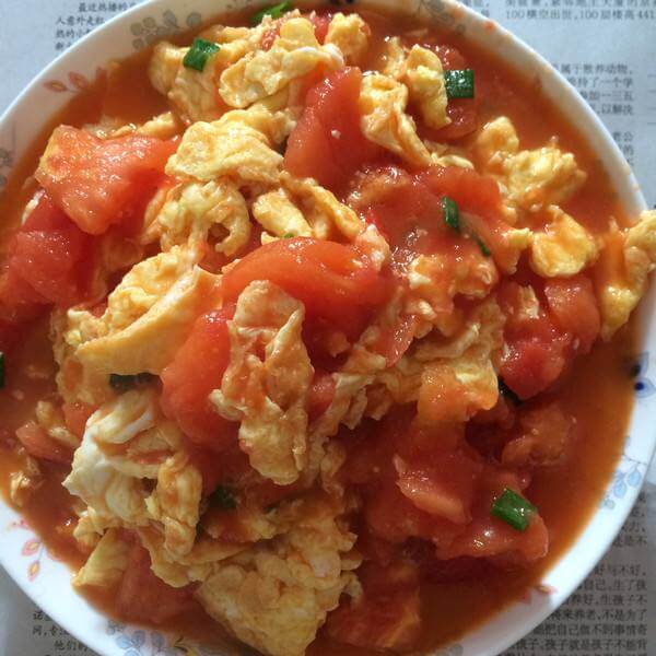 家常菜西红柿炒鸡蛋