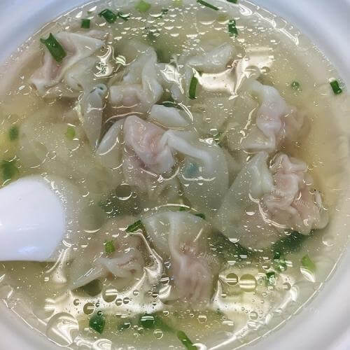 鲜虾馄饨汤的做法