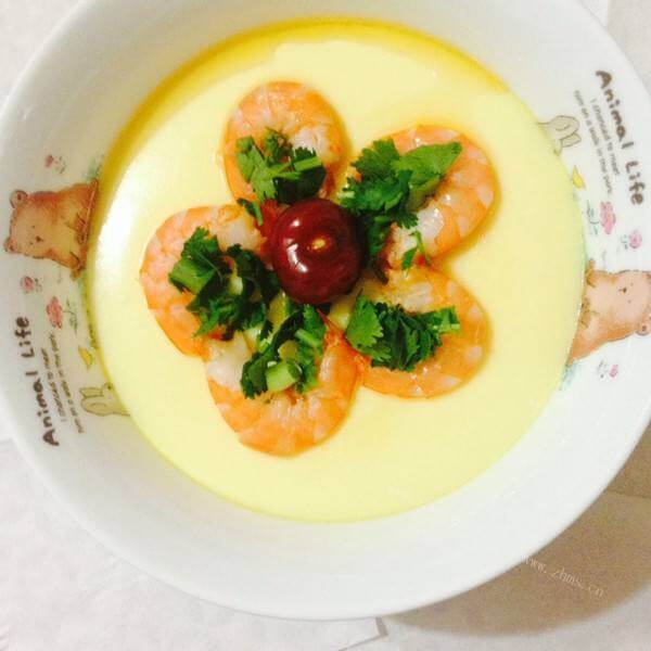 美味的蒸鸡蛋