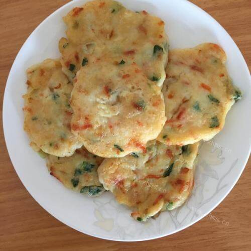 自己做的香煎鱼饼