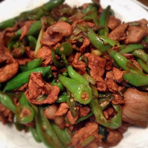 家常菜辣椒炒肉