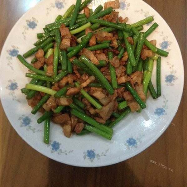 家常菜青椒炒肉丝
