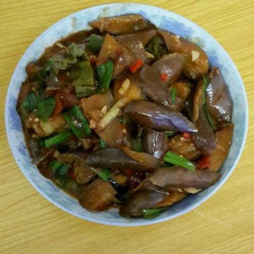 喷香芝麻茄子条