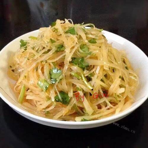 家常菜凉拌土豆丝