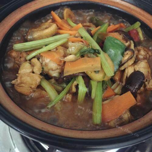 美味的黄焖鸡