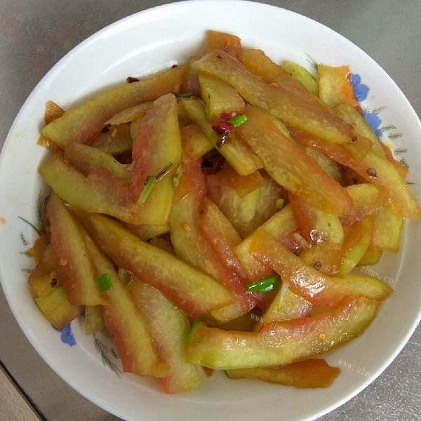 好吃的酸辣西瓜皮