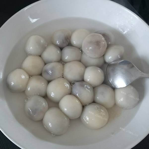 美味的豆沙汤圆
