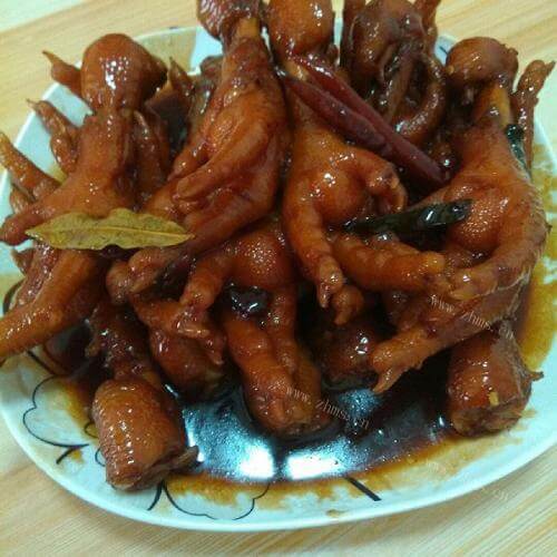 美味的酱鸡爪的做法