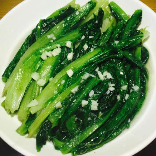 家常菜蒜蓉油麦菜