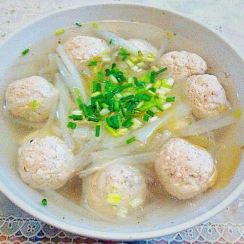 美味白萝卜丸子汤
