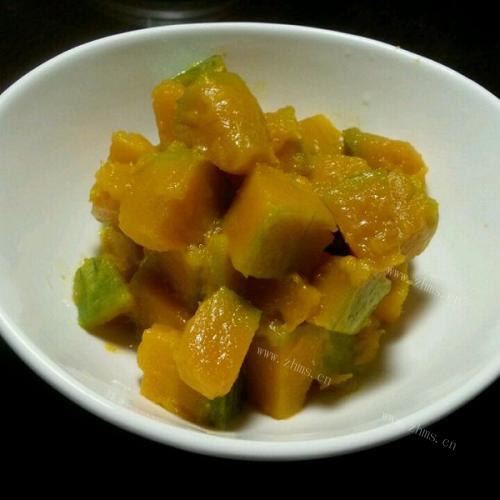 奶油糖炒南瓜皮