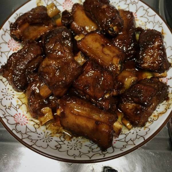 家常菜红烧排骨