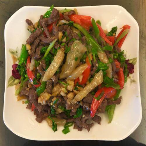 香根炒牛肉