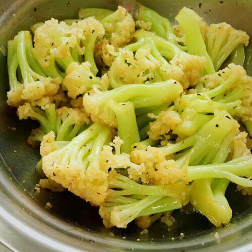 好吃的凉拌菜花