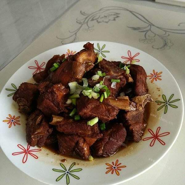 美味的红烧排骨