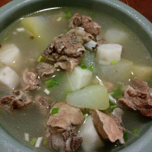 香浓冬瓜排骨汤