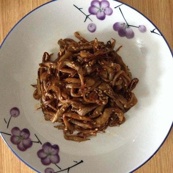 素京酱肉丝的做法