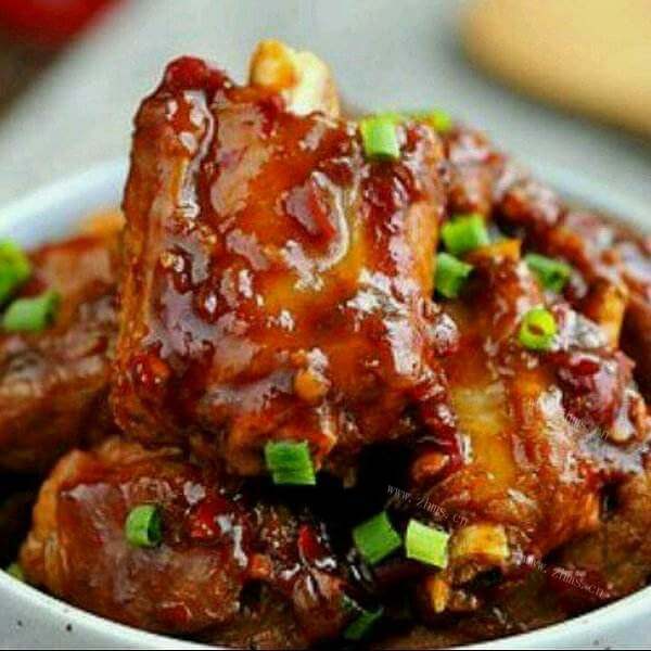 美味橙香排骨