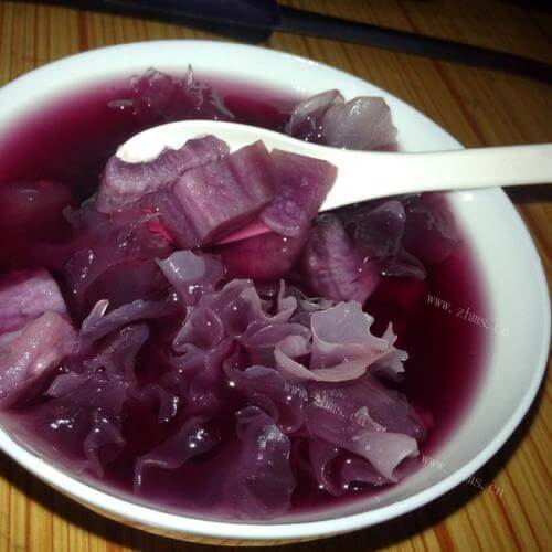 好喝的紫薯糖水