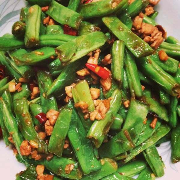 美味干煸四季豆
