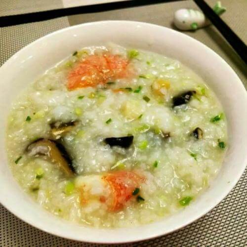 干贝鲜虾粥的做法