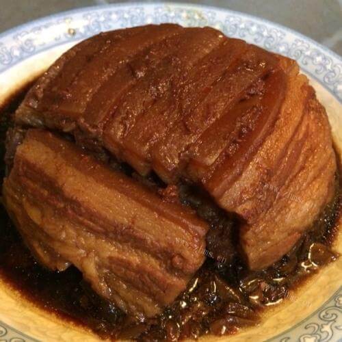 家常菜梅干菜扣肉