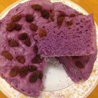 营养丰富的紫薯发糕