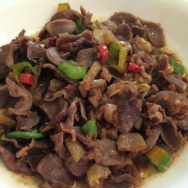 好吃的三椒小肥羊