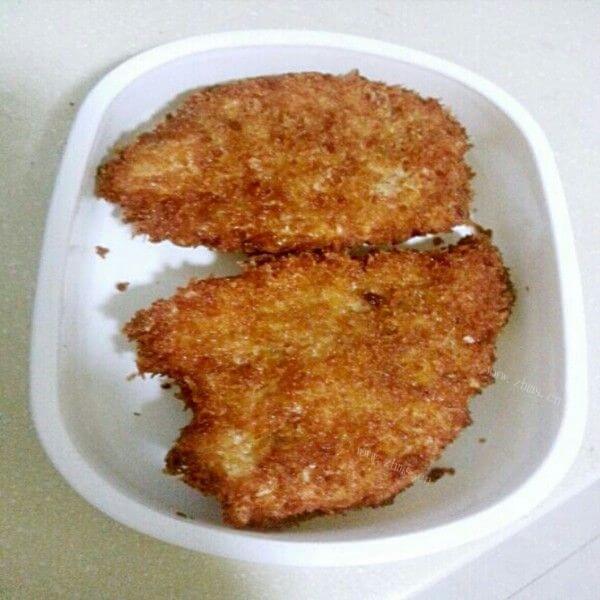 方便面炸鸡排的做法