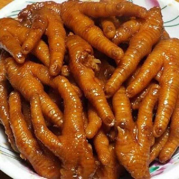 好吃的酱鸡爪的做法