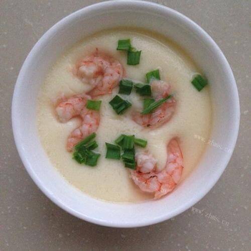 虾仁鸡蛋羹的做法