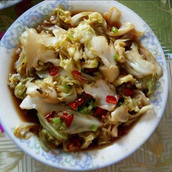 家常菜糖醋卷心菜