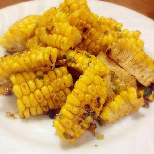 家常菜椒盐玉米