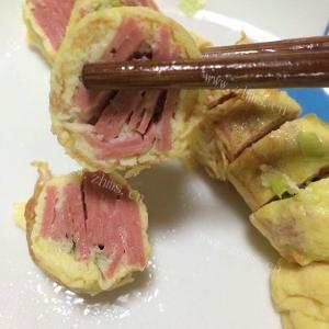 自己做的鸡蛋卷