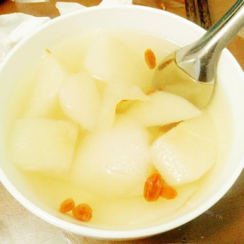 口感饱满的冰糖雪梨