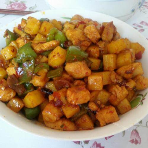 家常菜宫爆鸡丁