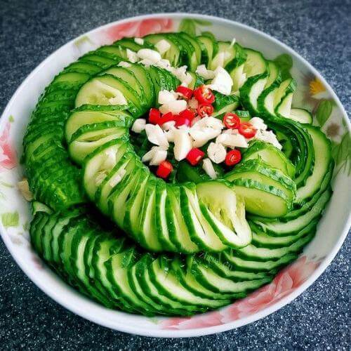 家常蓑衣黄瓜