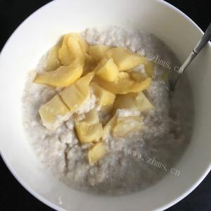 易做的苹果麦片粥