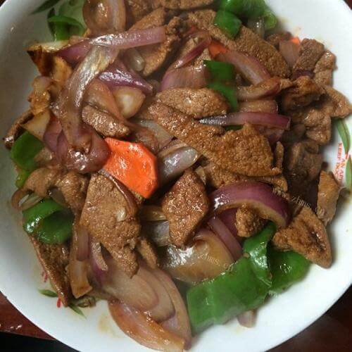 美味炒猪肝
