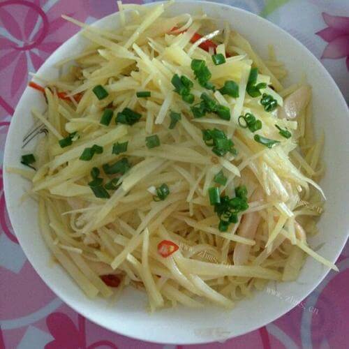 家常菜醋溜土豆丝