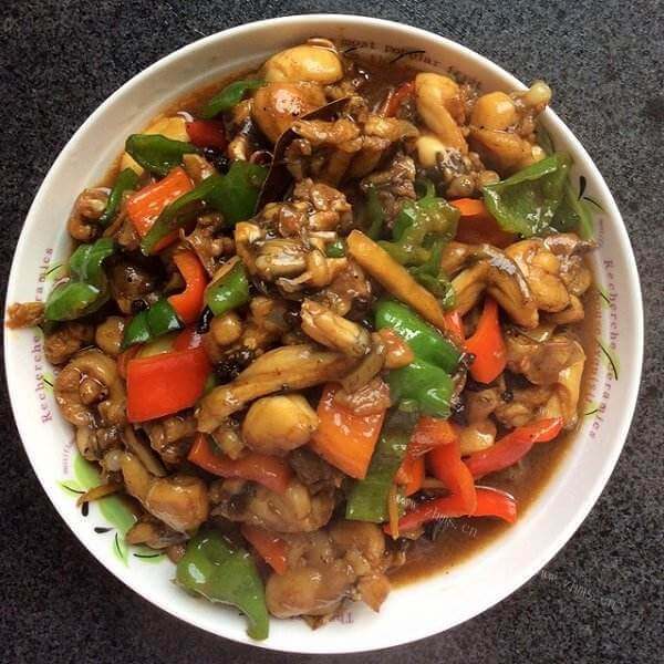 新手做出好美味-豆鼓烧牛蛙