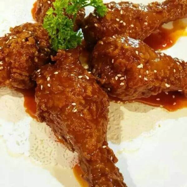 自己做的野外用餐